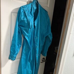 Totes Women's Teal Trench Coat